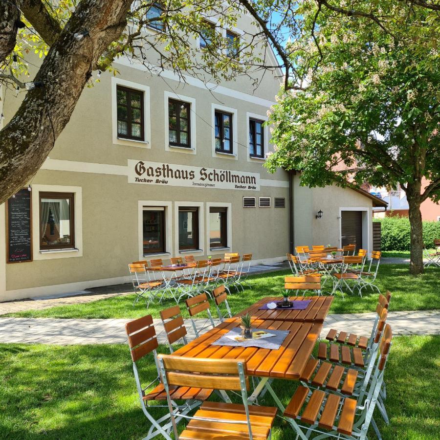 Gasthaus Schoellmann Feuchtwangen Kültér fotó