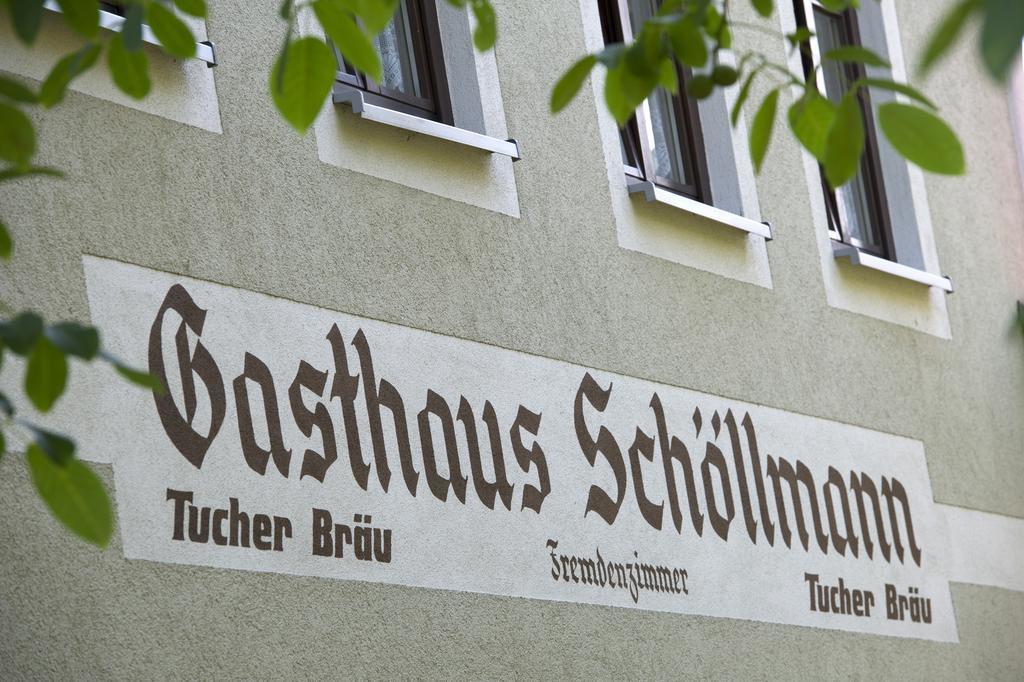 Gasthaus Schoellmann Feuchtwangen Kültér fotó