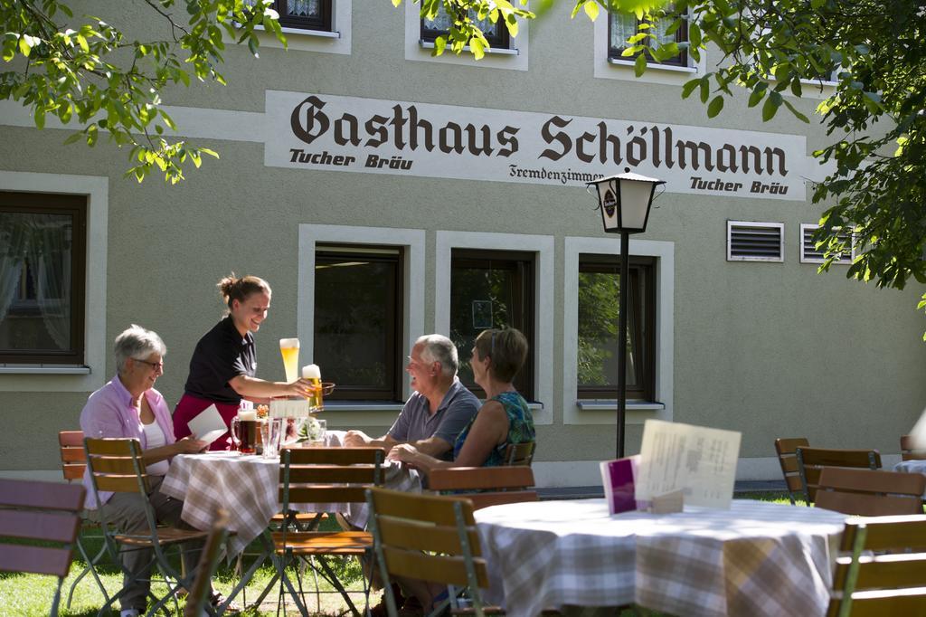 Gasthaus Schoellmann Feuchtwangen Kültér fotó