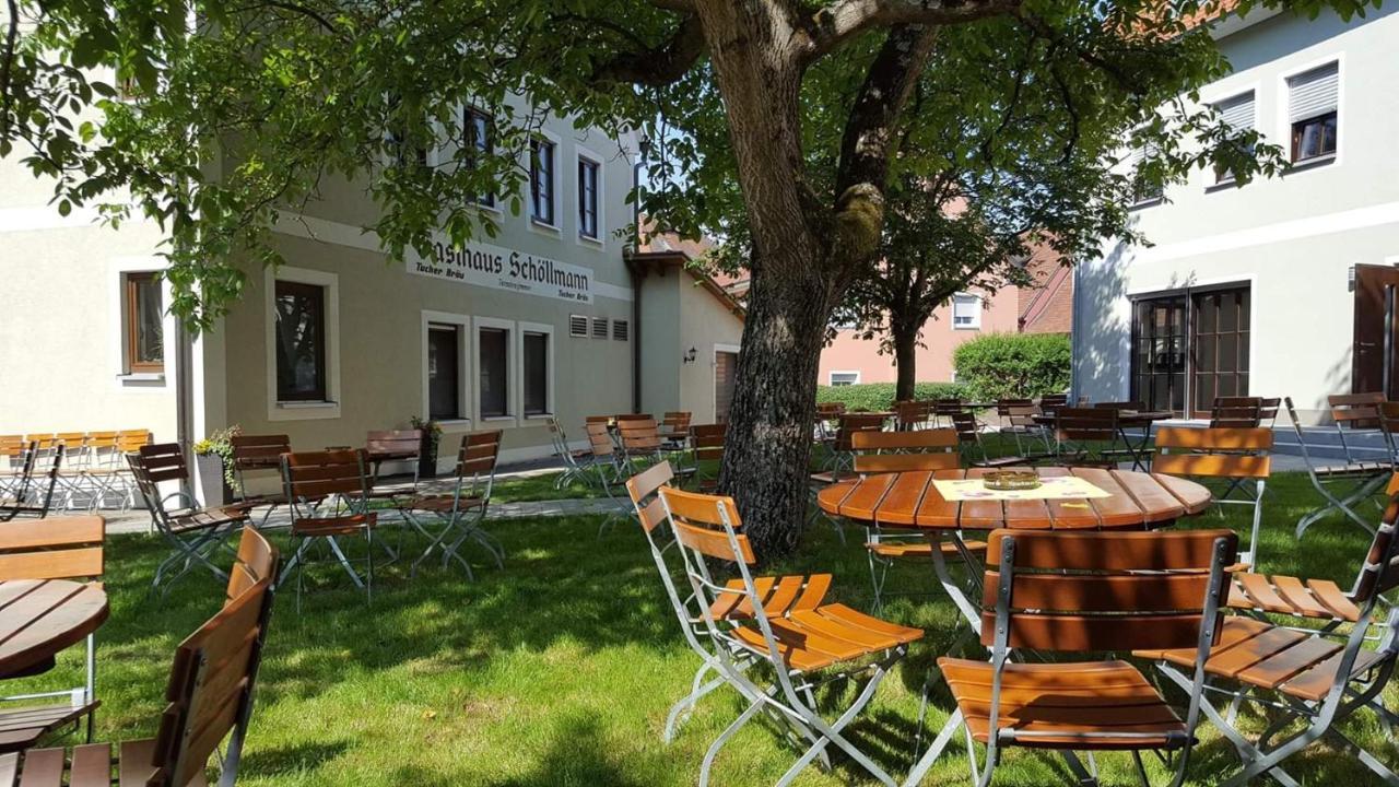 Gasthaus Schoellmann Feuchtwangen Kültér fotó